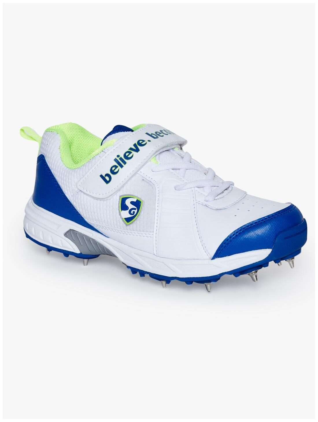 

SG Men Savage Spike Cricket Shoes ( White )