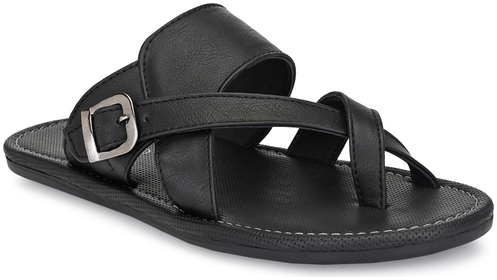 

Shences Men Black Flip-Flops - 1 Pair
