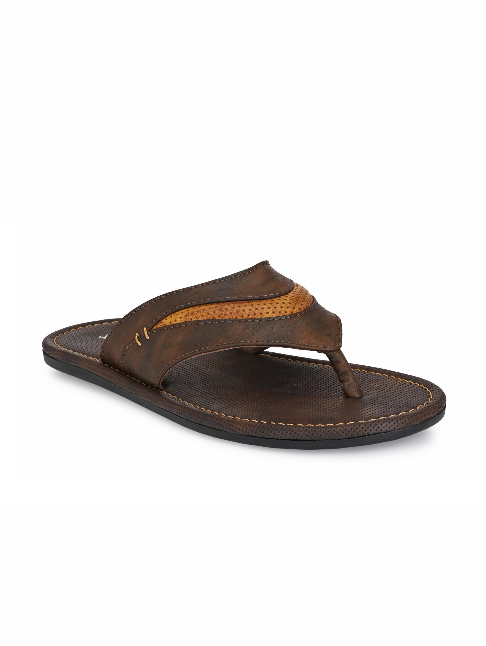 

Shences Men Brown Flip-Flops - 1 Pair