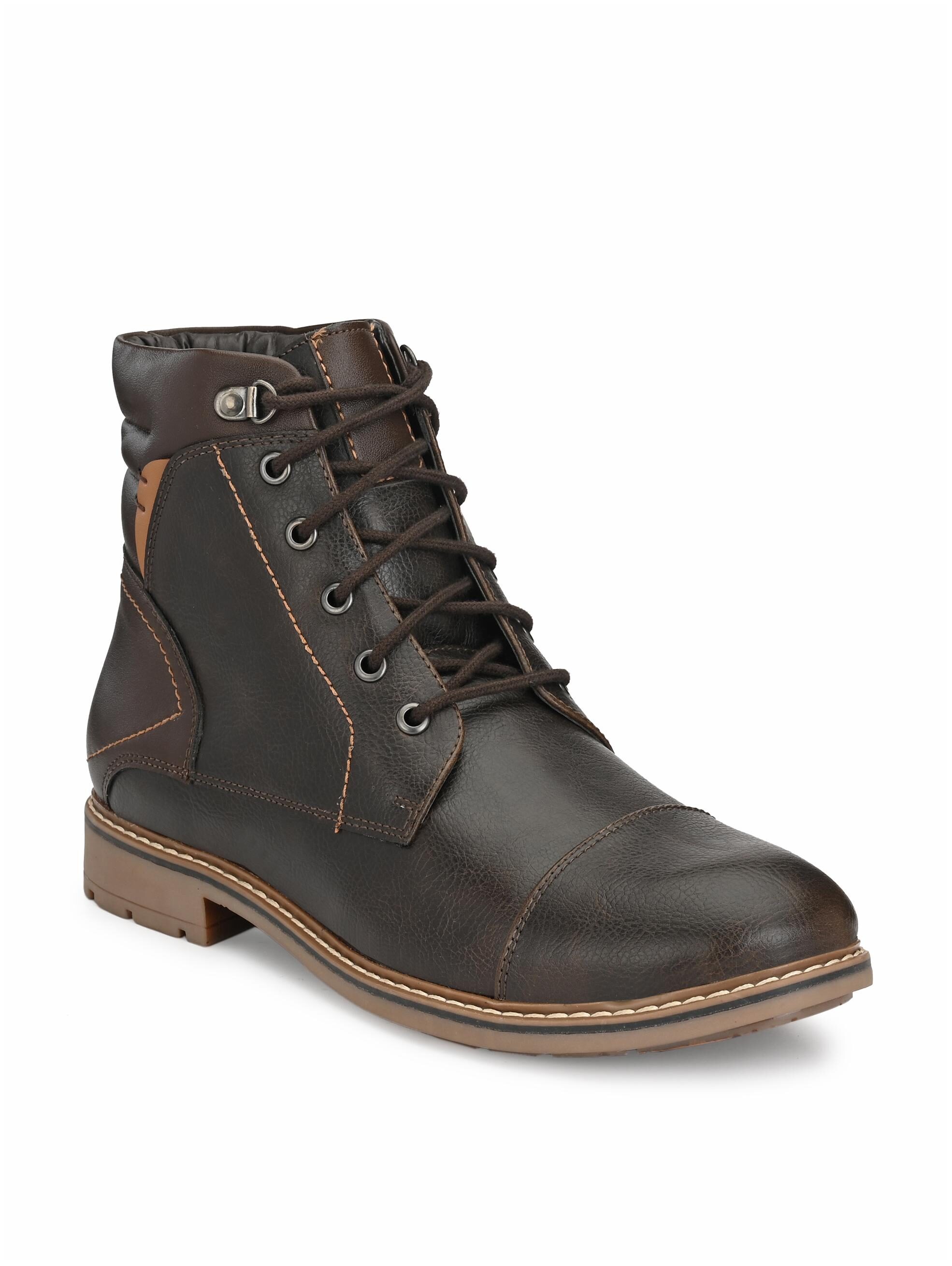 

Shences Men Brown Outdoor Boots - TRS9013BROWN