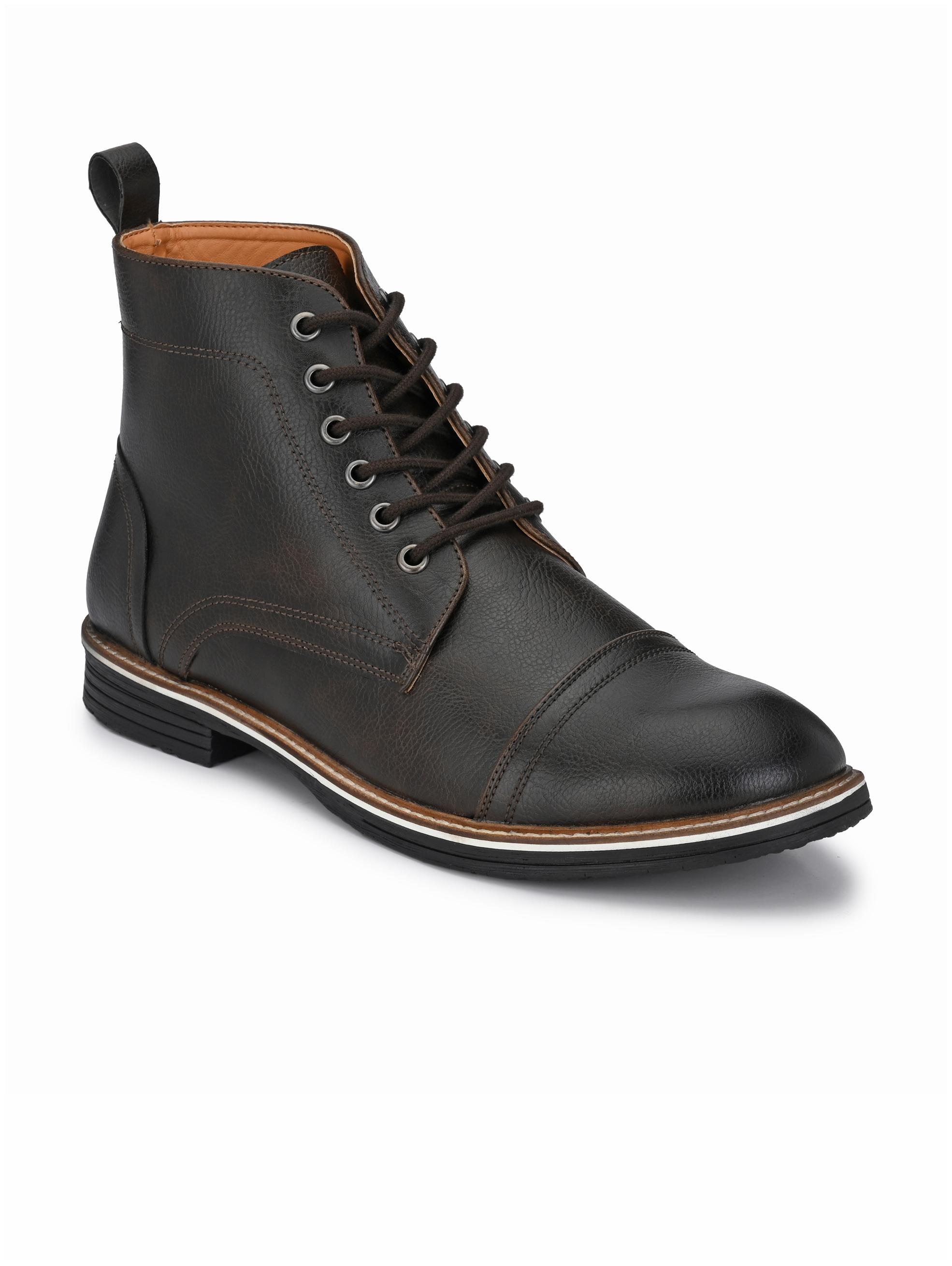 

Shences Men Brown Outdoor Boots - TRS9008BROWN