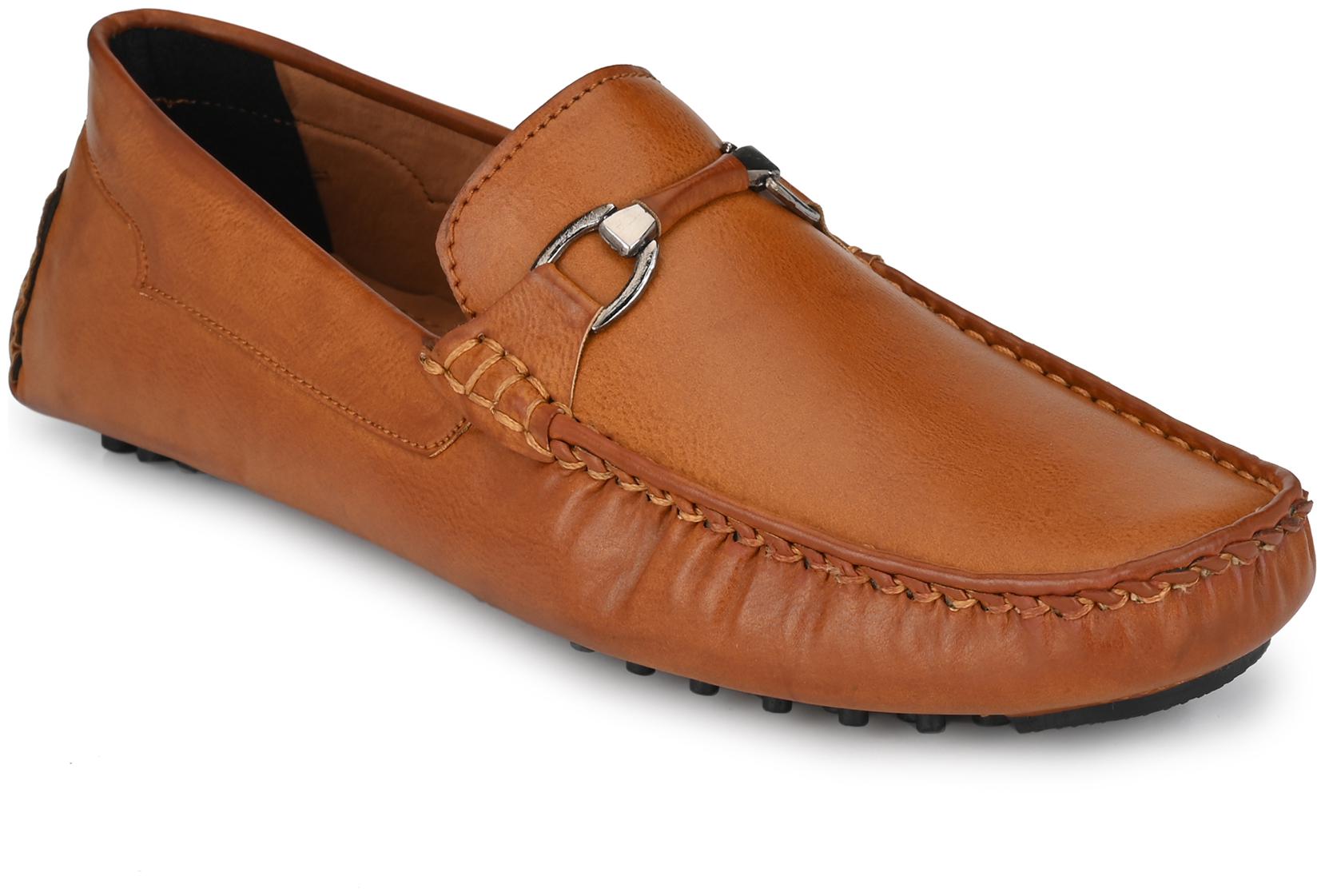 

Shences Men Tan Loafers - TRS1974TAN