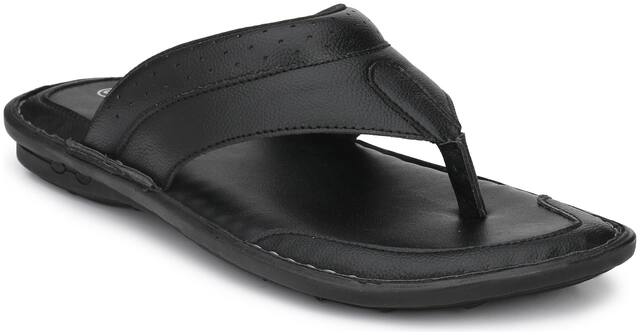 Shences Outdoor Slippers For Men ( Black )
