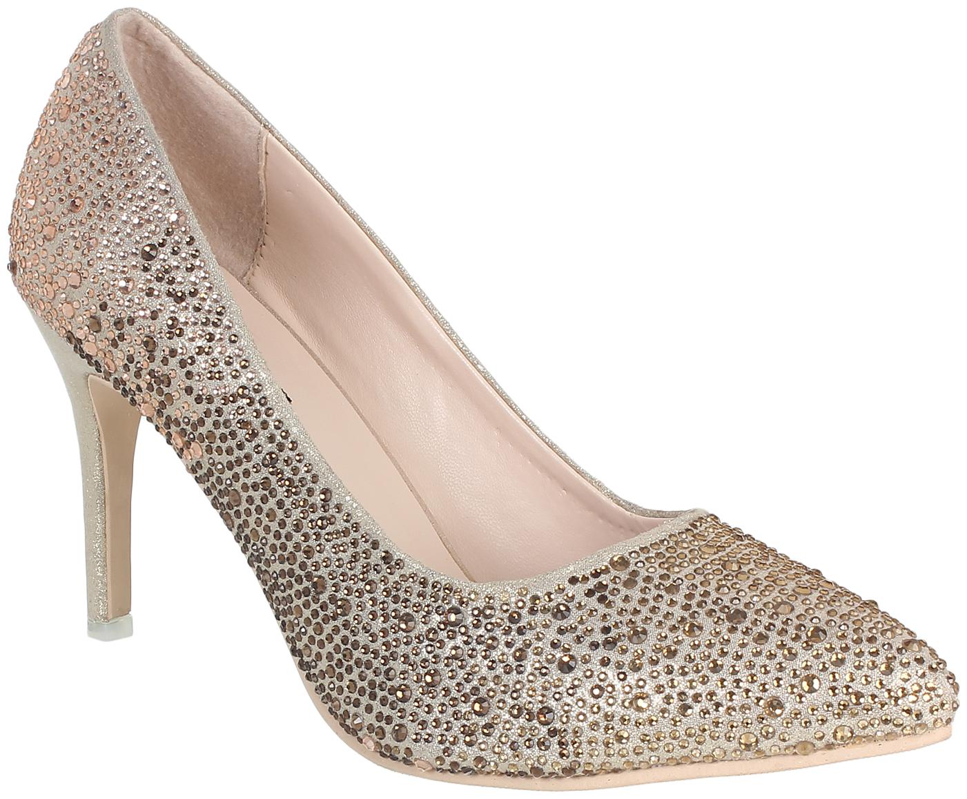 

SHERRIF SHOES Women s Golden Fashion Pumps-41