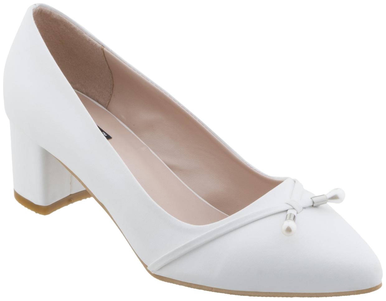 

SHERRIF SHOES Women s White Block Heel Sandals