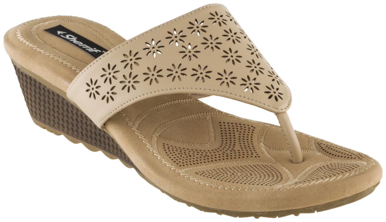 

SHERRIF SHOES BEIGE Wedge Heels For Women