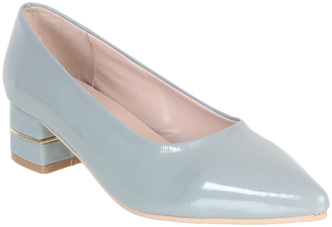 

SHERRIF SHOES Women s Grey Fashion Pumps-36