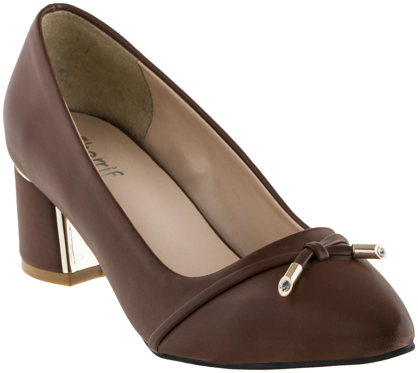 

SHERRIF SHOES BROWN Block Heels
