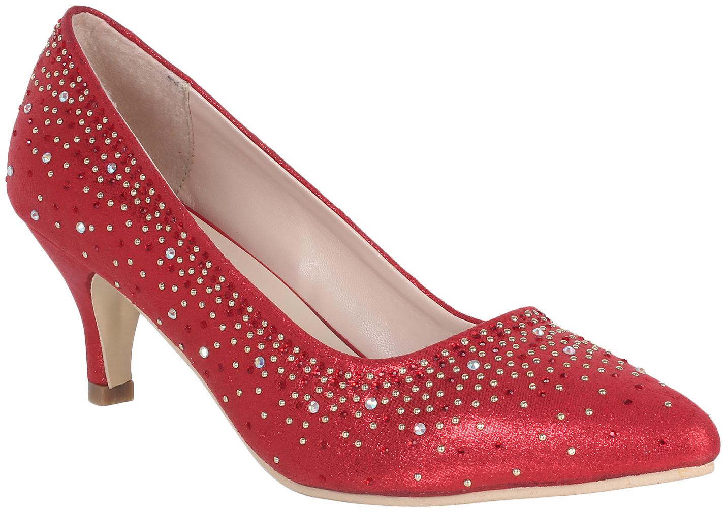 

SHERRIF SHOES Women s Red Fashion Pumps-39