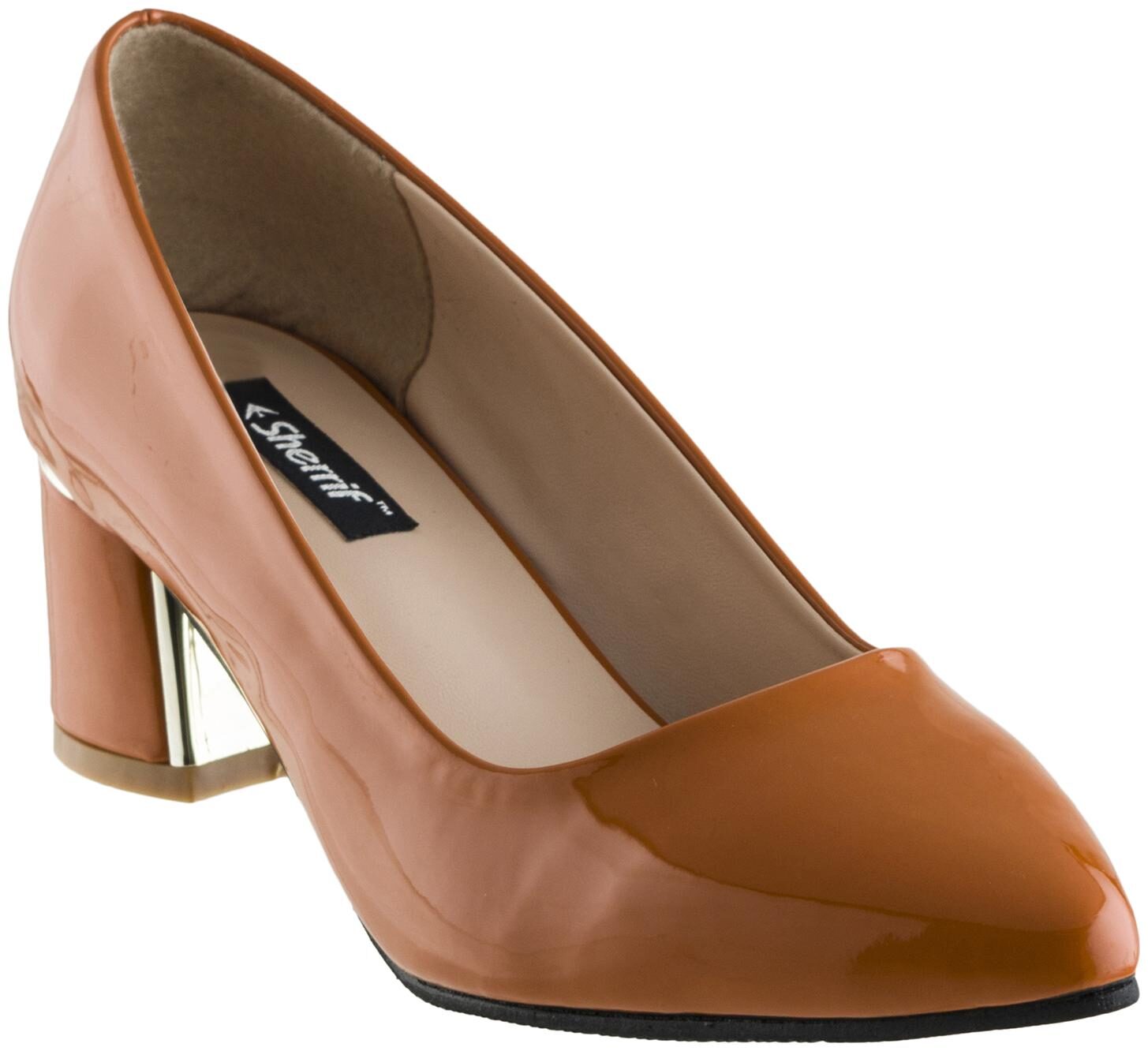 

SHERRIF SHOES ORANGE Block Heels