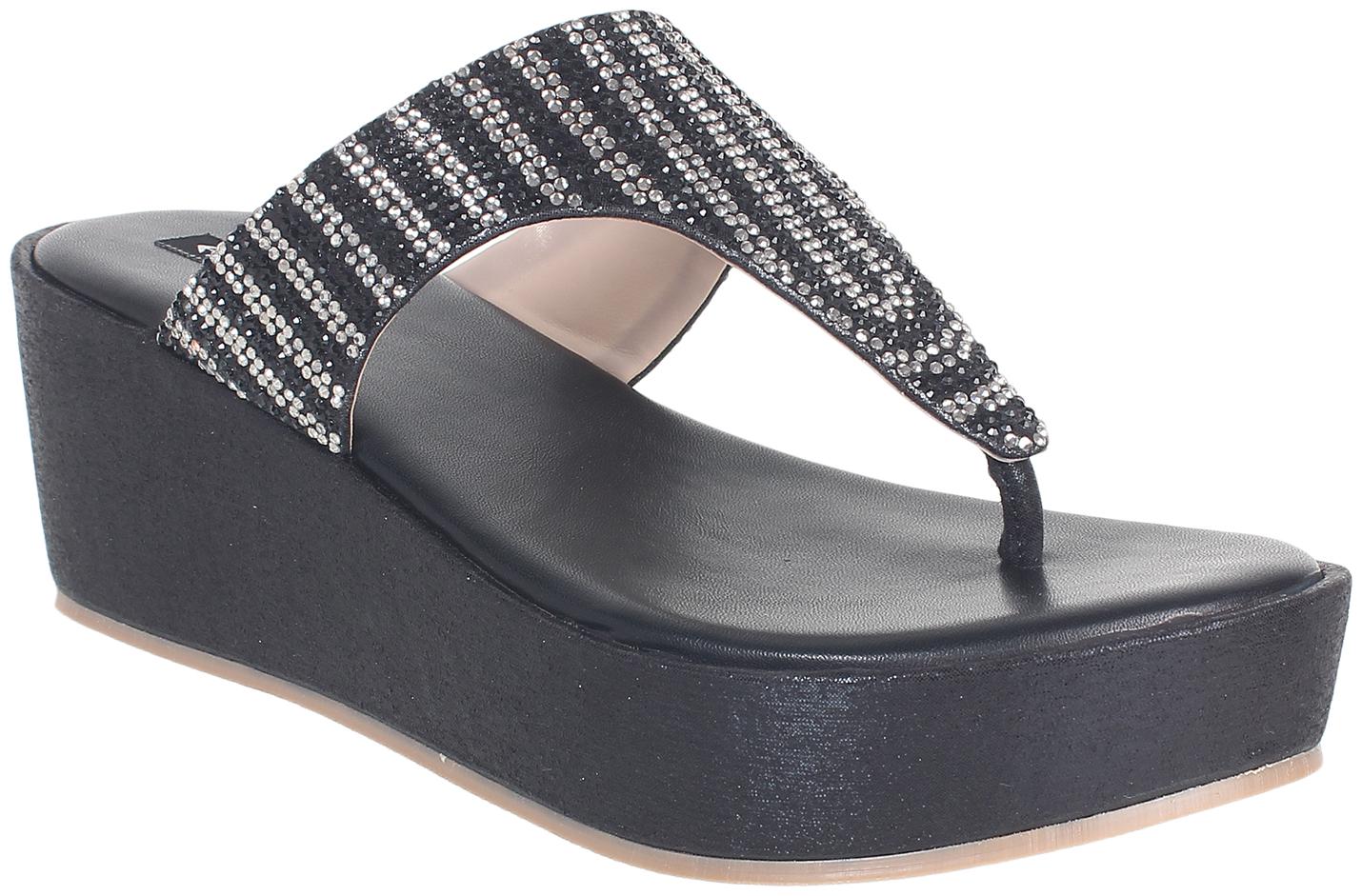 

SHERRIF SHOES Women s Black Fashion Slip-On-37