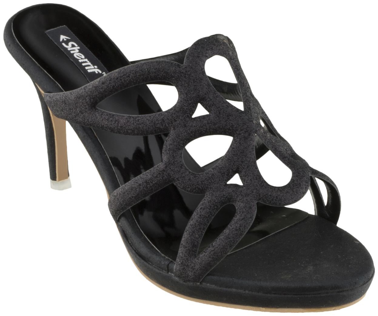 

Sherrif Women S Black Stiletto Heel