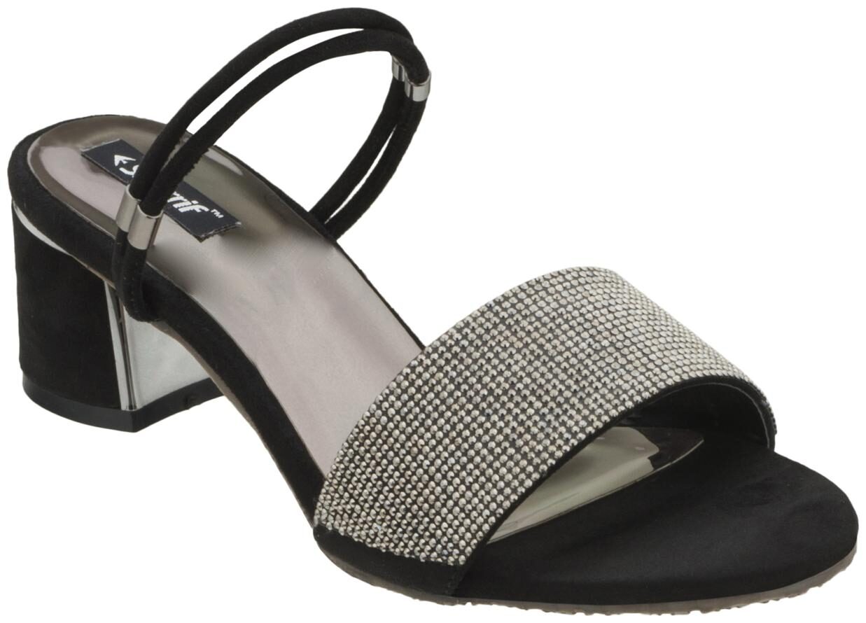 

Sherrif Women S Black Block Heel
