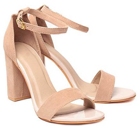 

Shoe Lab Women Beige Heeled Sandals