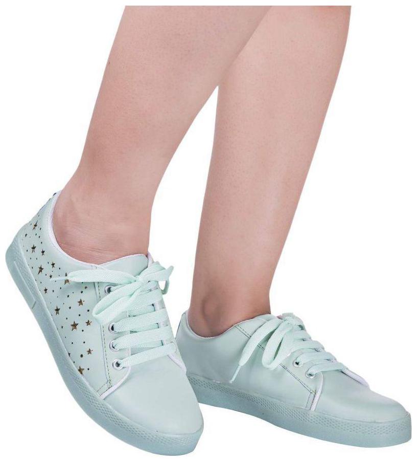 

Shoe Lab Women Green Casual Shoes