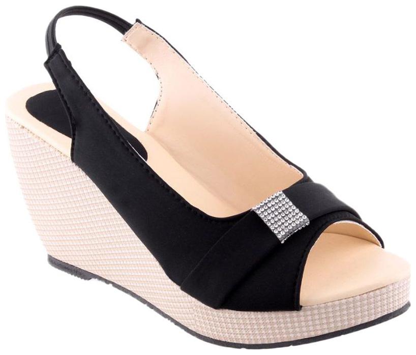 

Shoe Lab Women Black Wedges