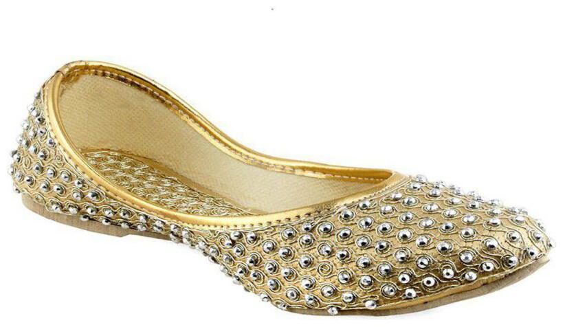 

Shoe Lab Women Gold Bellies