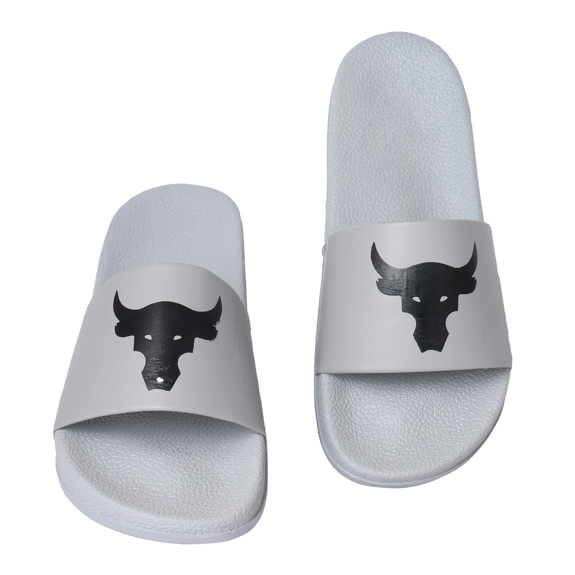 

Shoe Mate Men Grey Sliders - 1 Pair