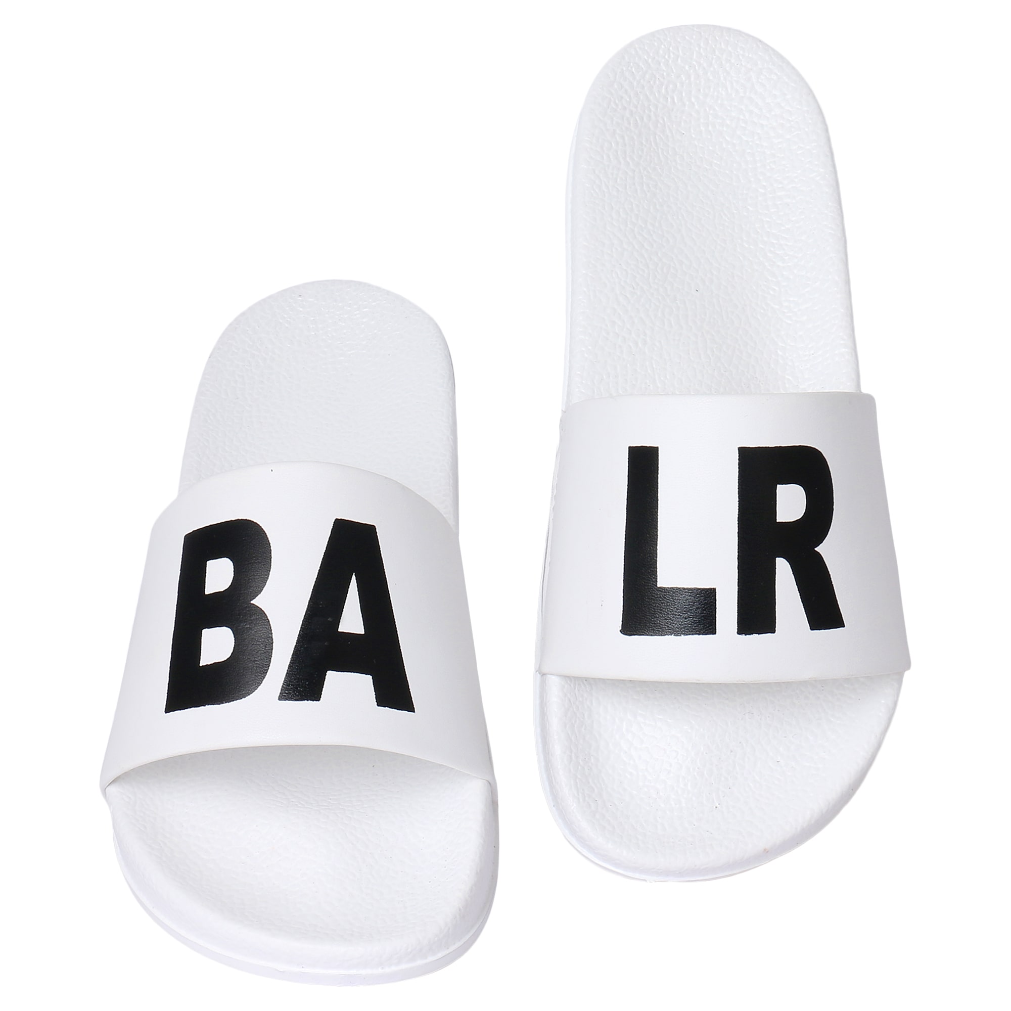 

Shoe Mate Men White Sliders - 1 Pair
