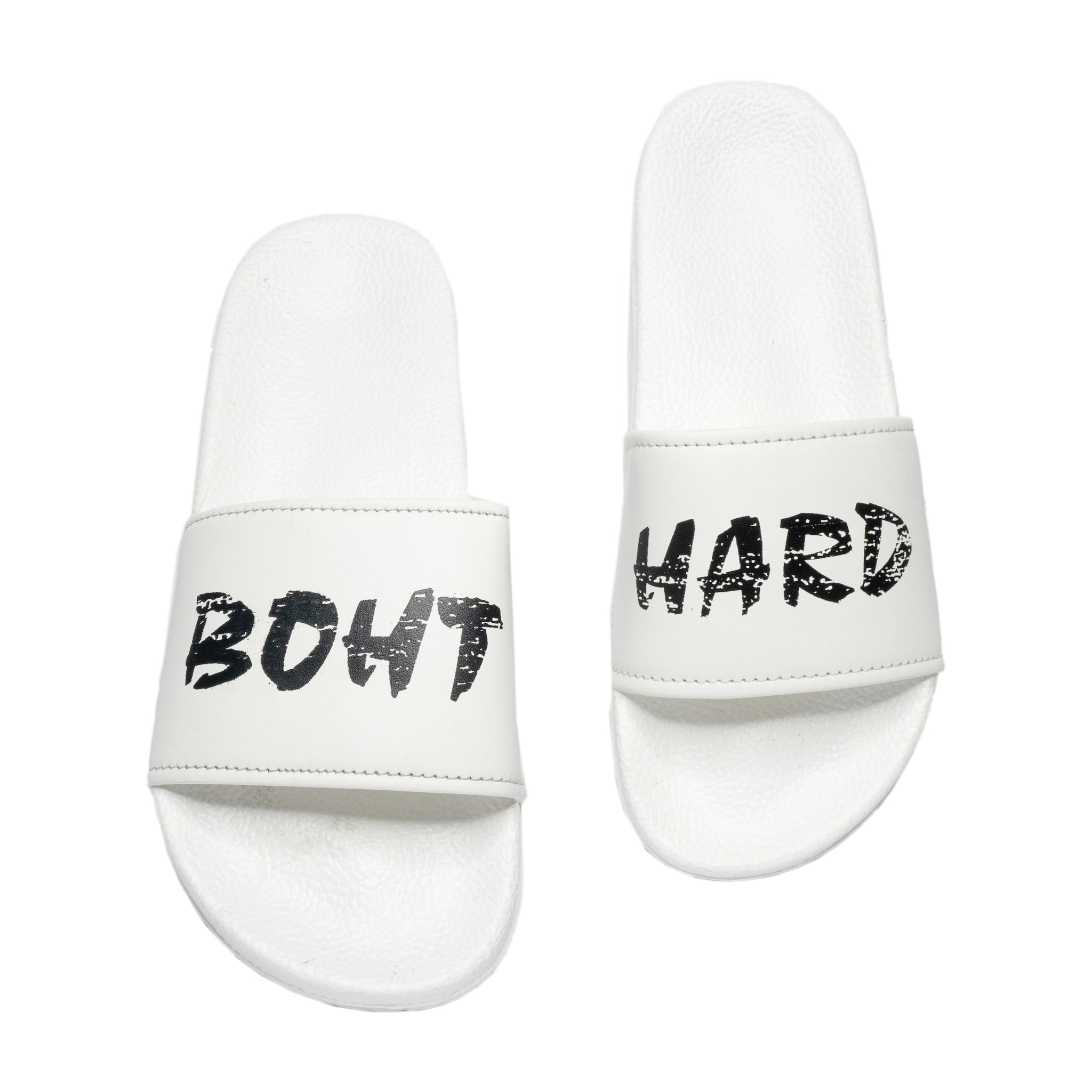 

Shoe Mate Men White Sliders - 1 Pair