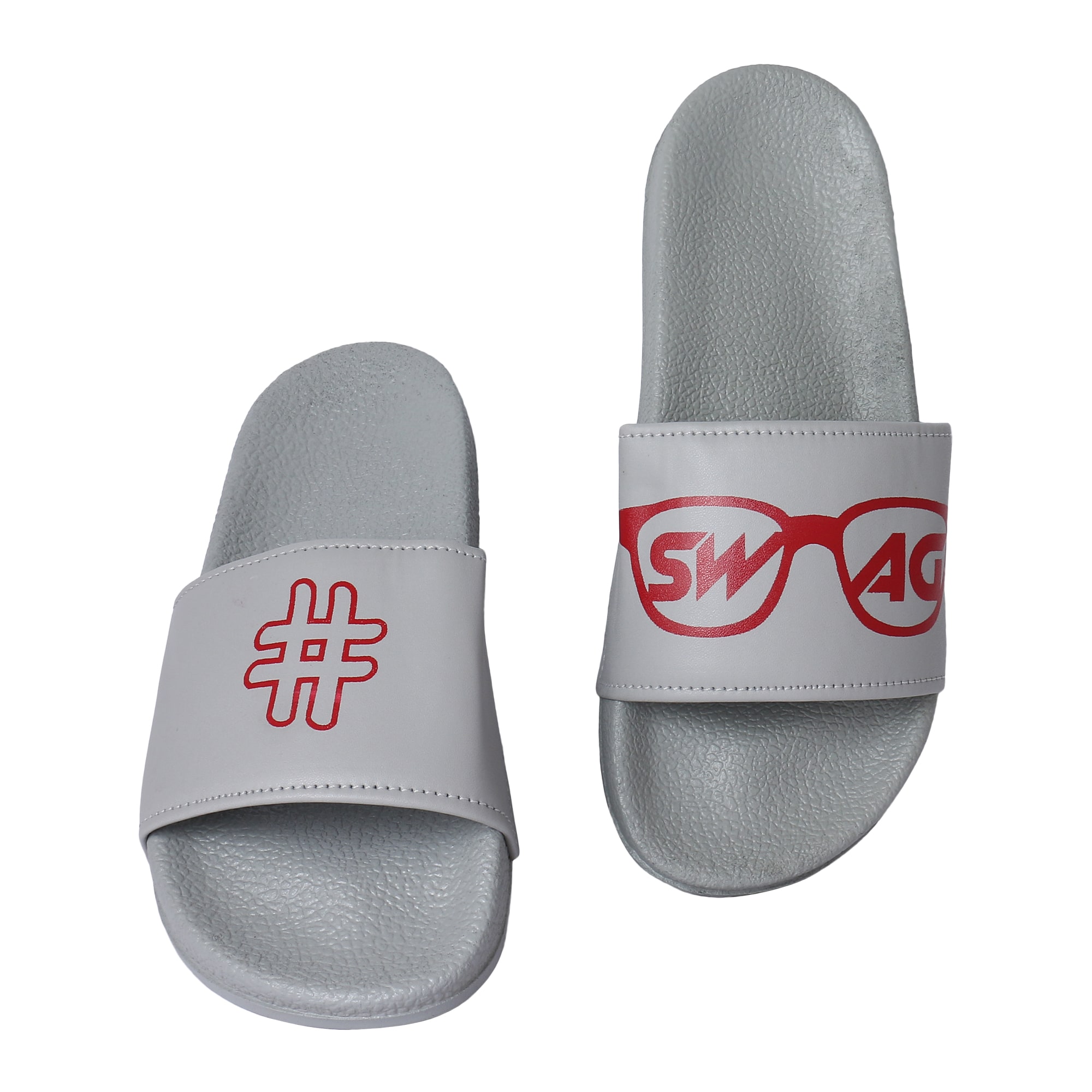 

Shoe Mate Men Grey Sliders - 1 Pair
