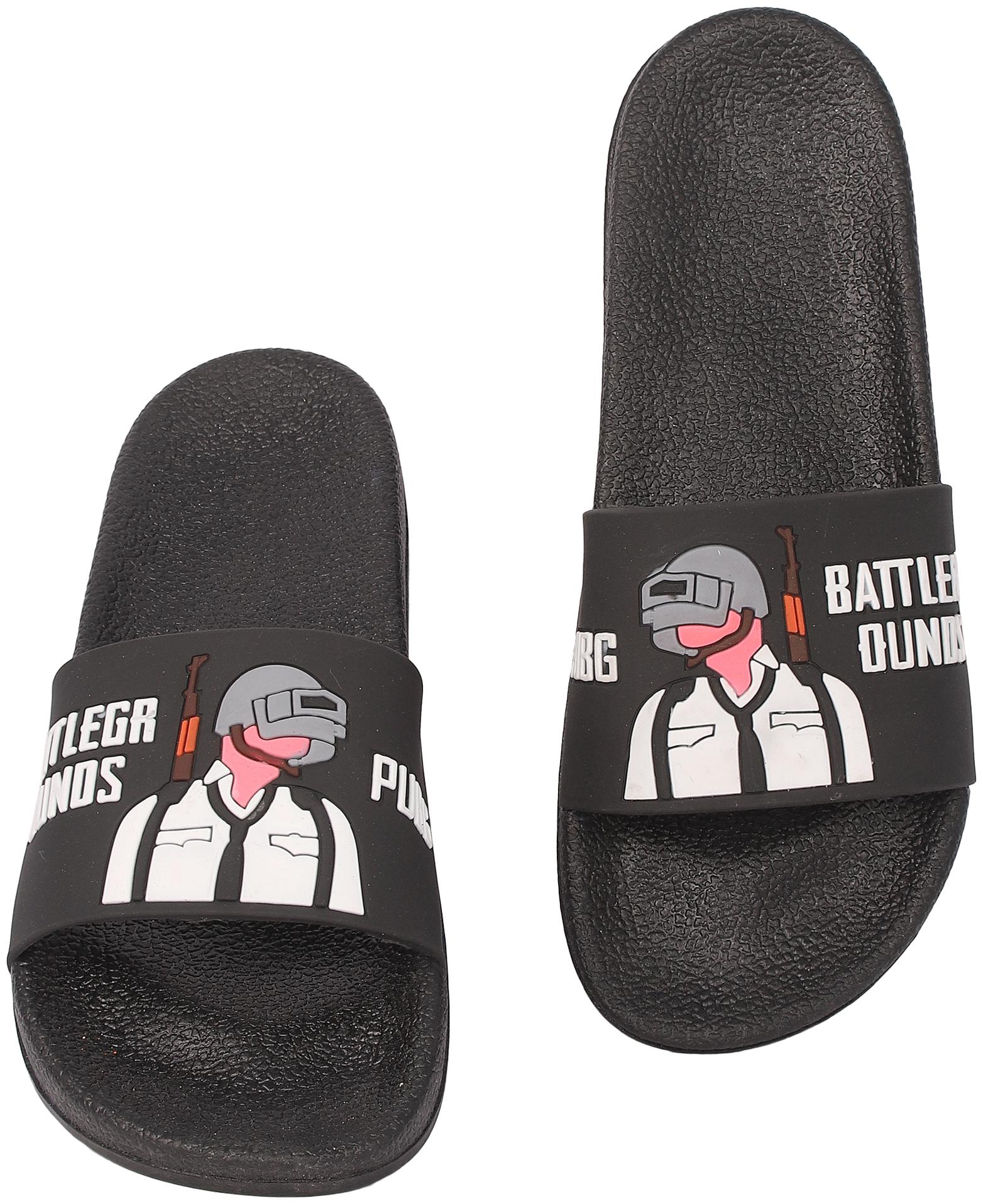 

Shoe Mate Men Black Sliders - 1 Pair