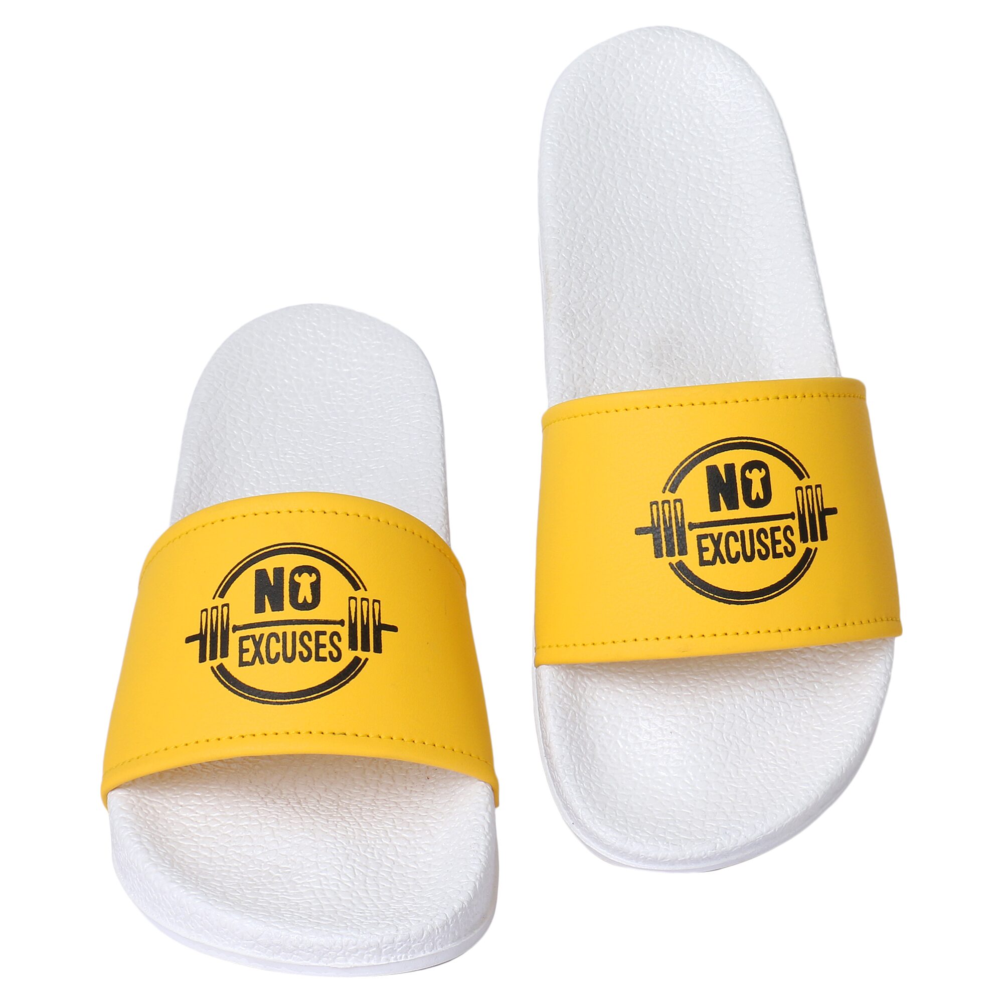 

Shoe Mate Men Yellow Sliders - 1 Pair