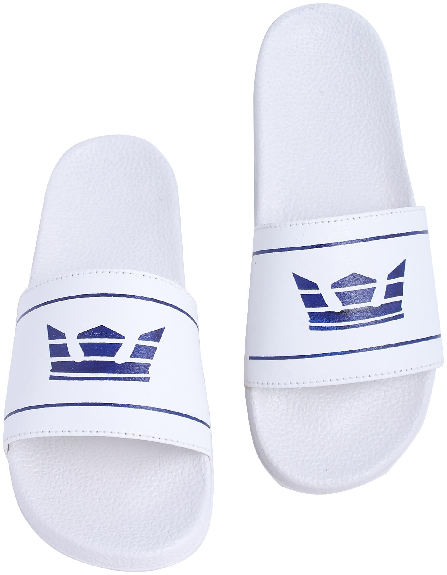 

Shoe Mate Men White Sliders - 1 Pair