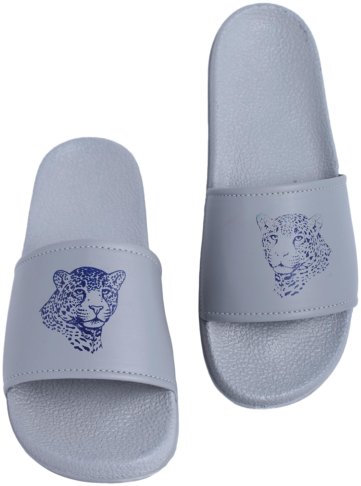 

Shoe Mate Men Grey Sliders - 1 Pair