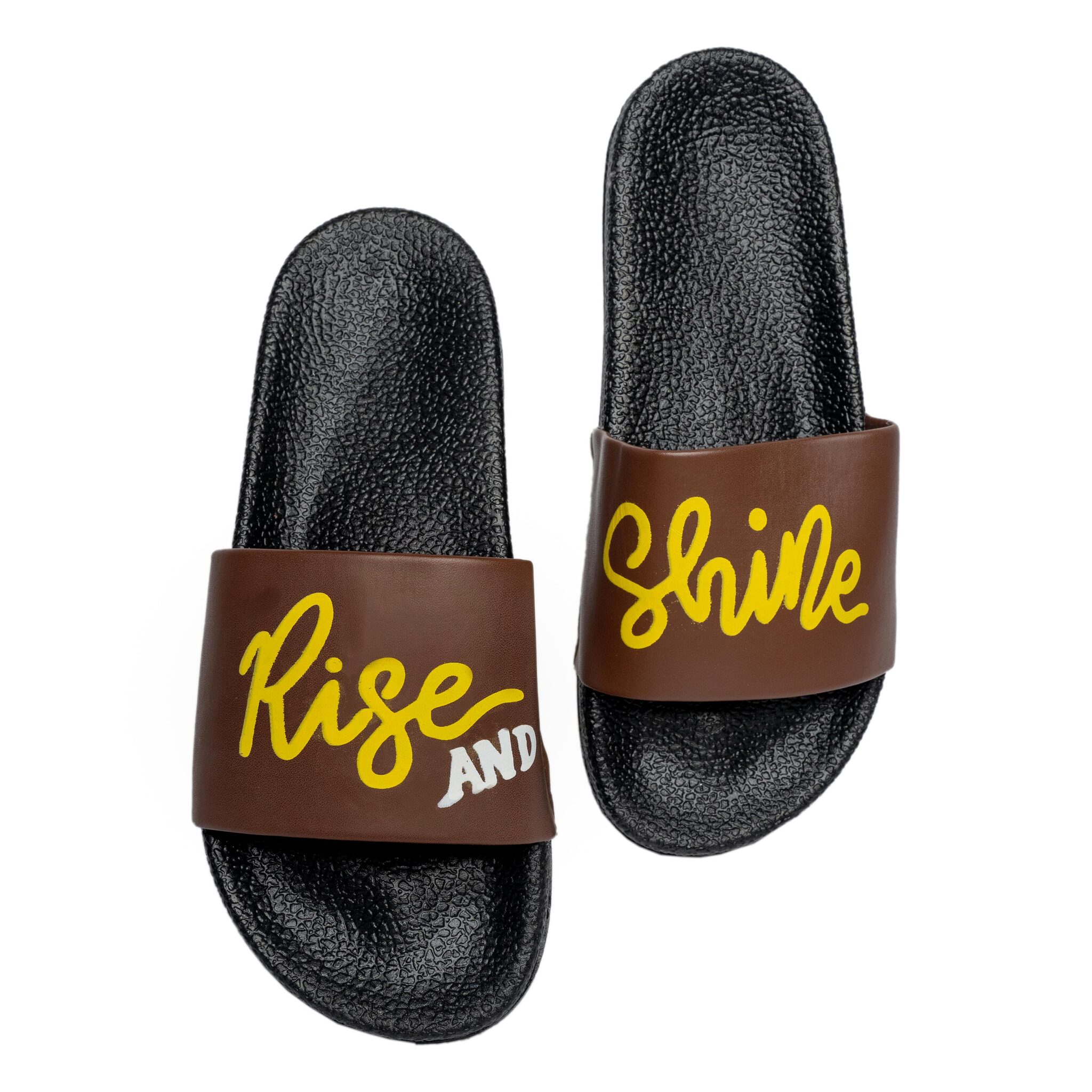 

Shoe Mate Men Brown Sliders - 1 Pair