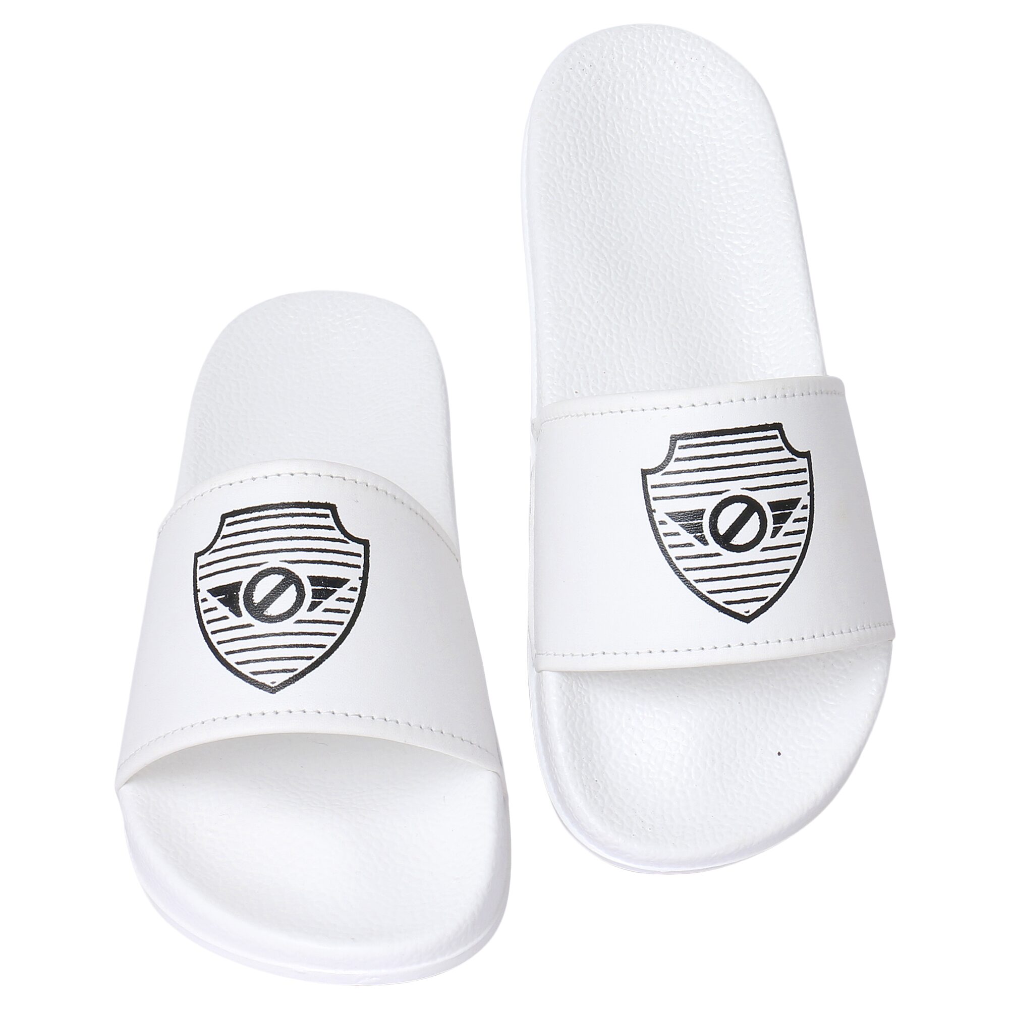 

Shoe Mate Men White Sliders - 1 Pair