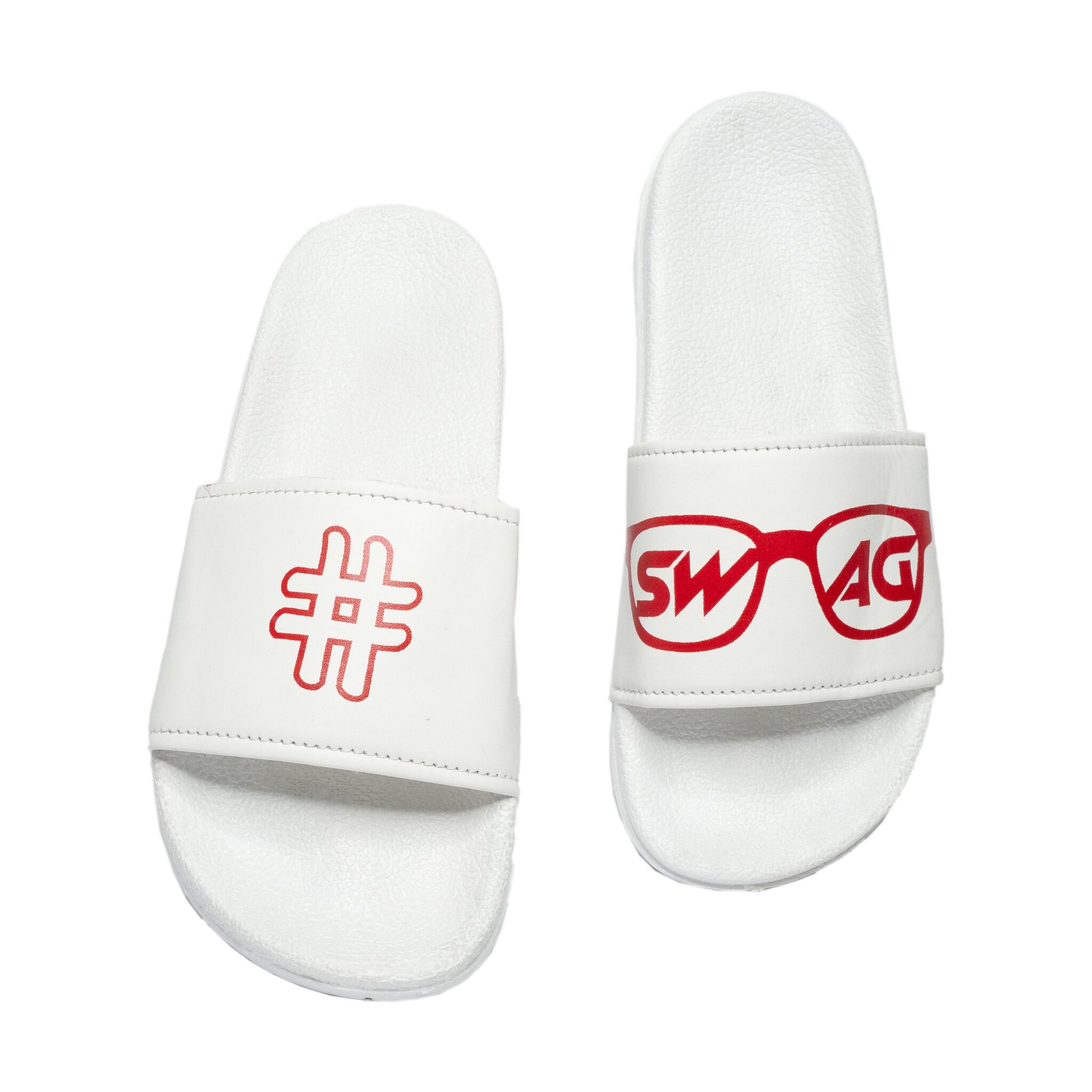 

Shoe Mate Men White Sliders - 1 Pair