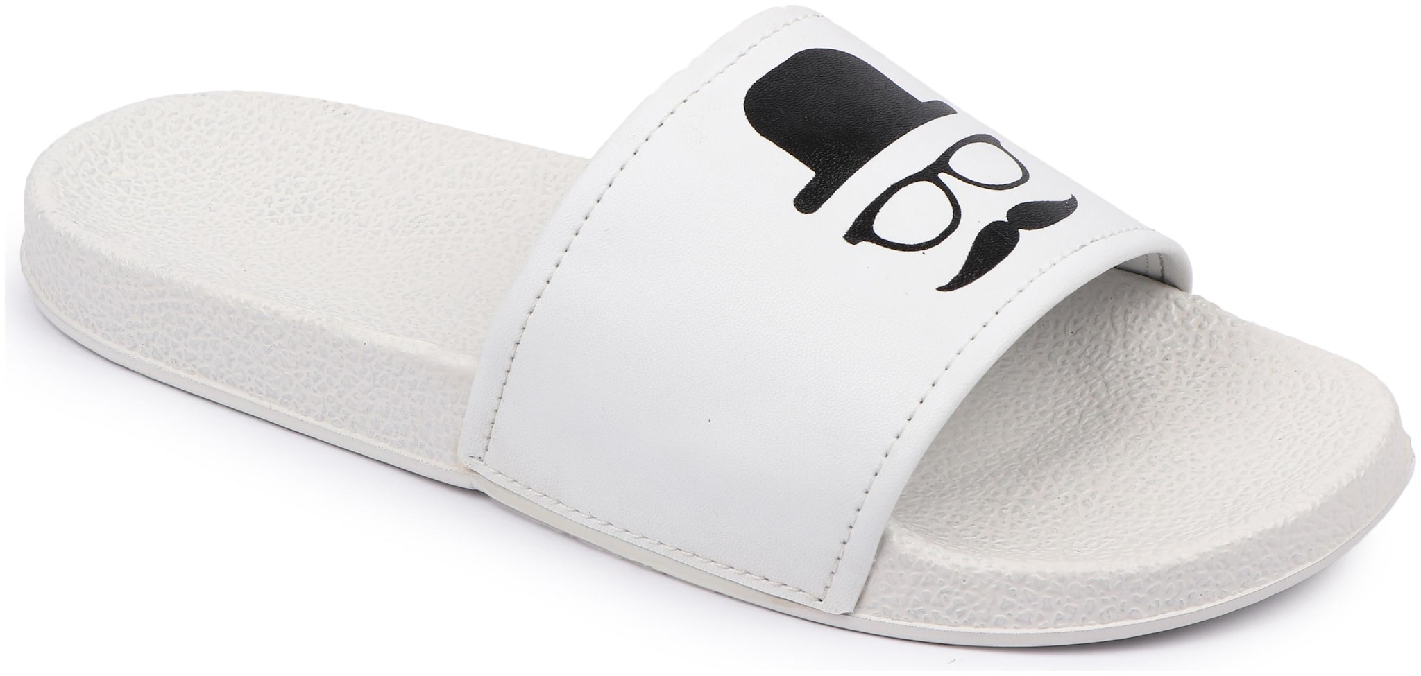 

Shoe Mate Men White Flip-Flops - 1 Pair