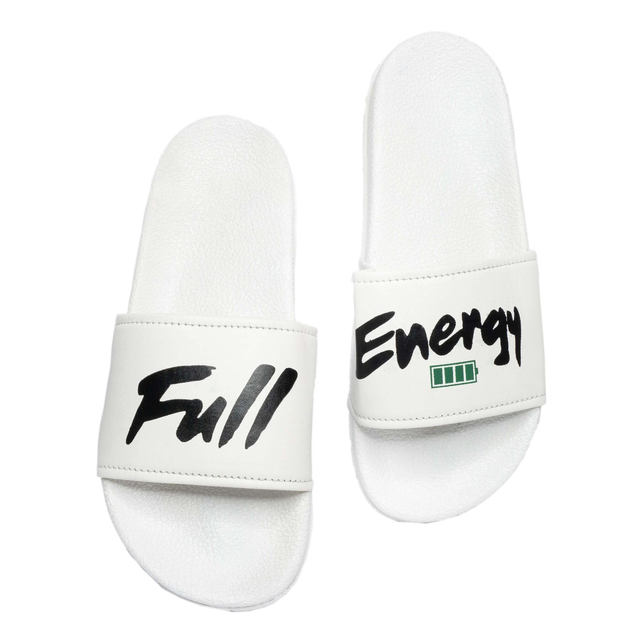 

Shoe Mate Men White Sliders - 1 Pair