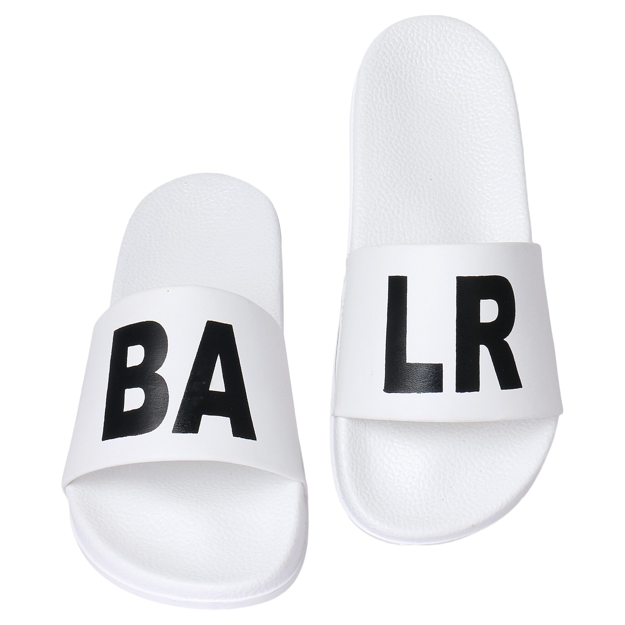 

Shoe Mate Men White Sliders - 1 Pair