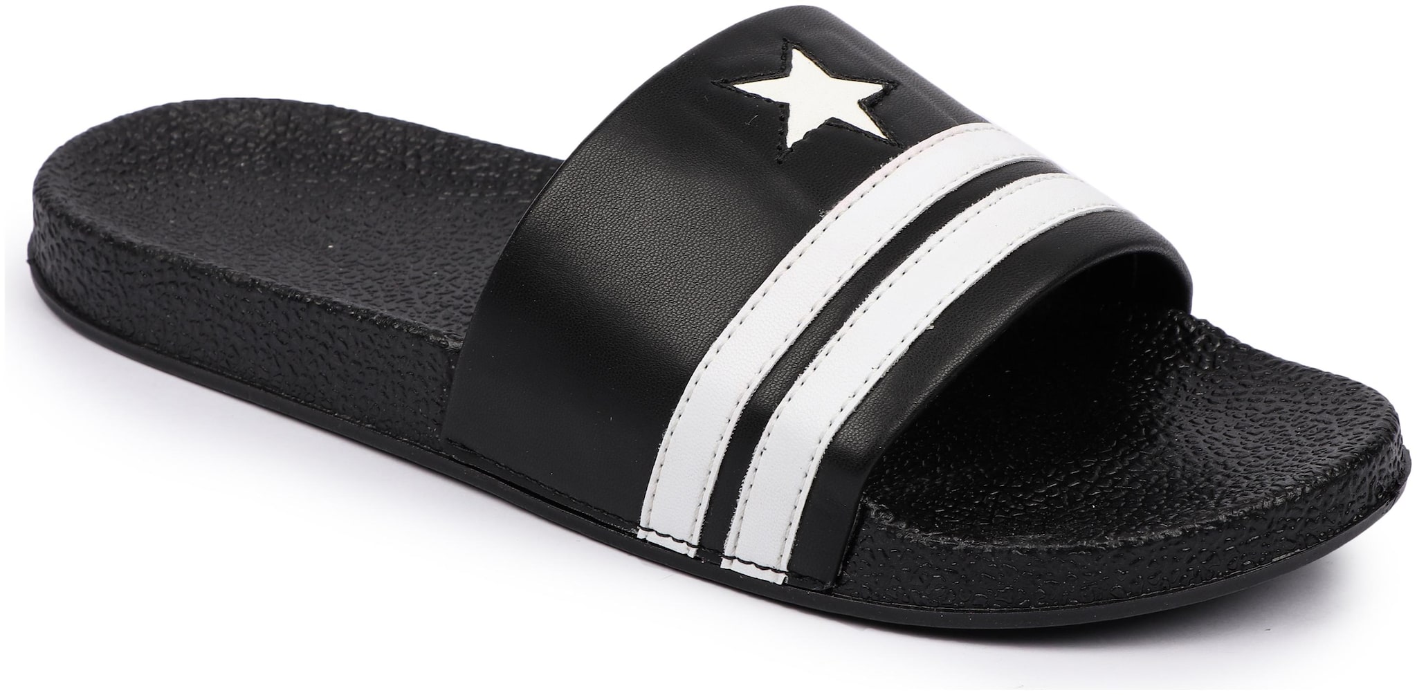 

Shoe Mate Men Black Flip-Flops - 1 Pair