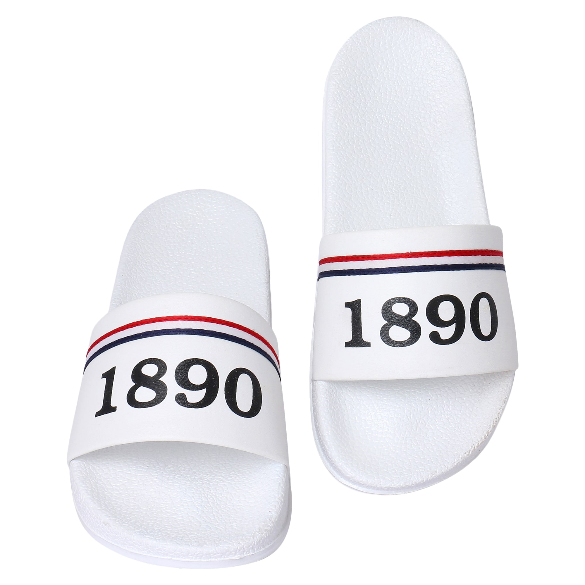

Shoe Mate Men White Sliders - 1 Pair