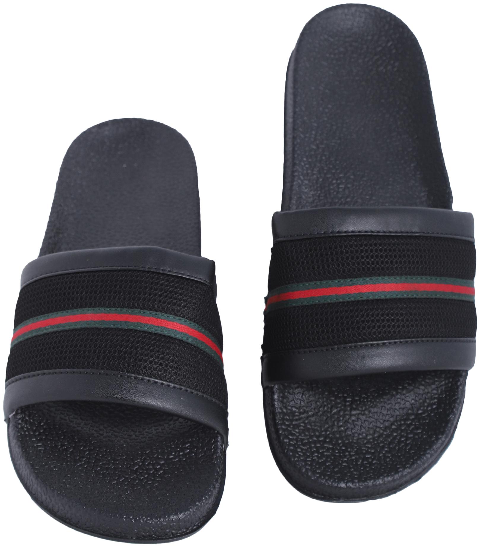 

Shoe Mate Men Black Sliders - 1 Pair