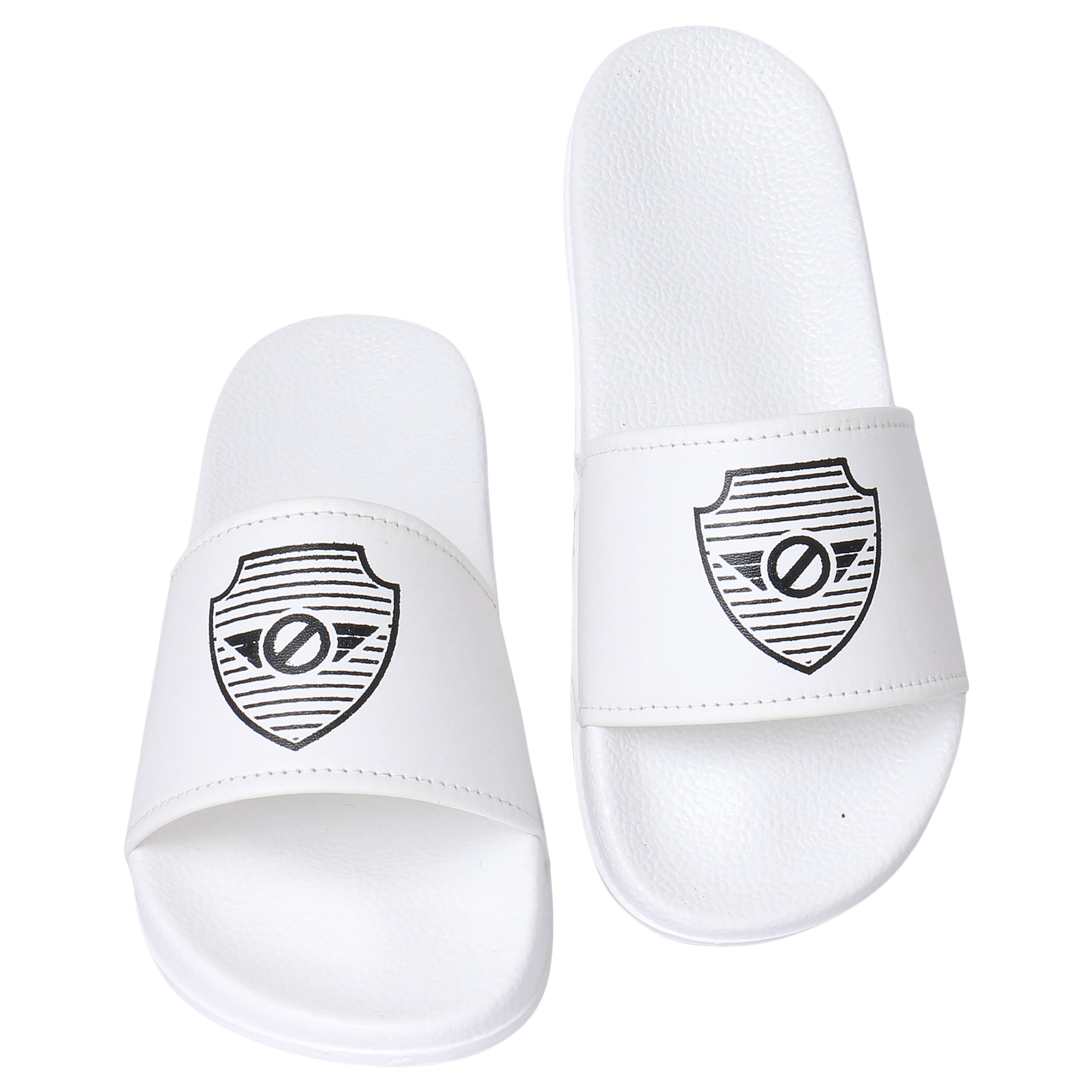 

Shoe Mate Men White Sliders - 1 Pair