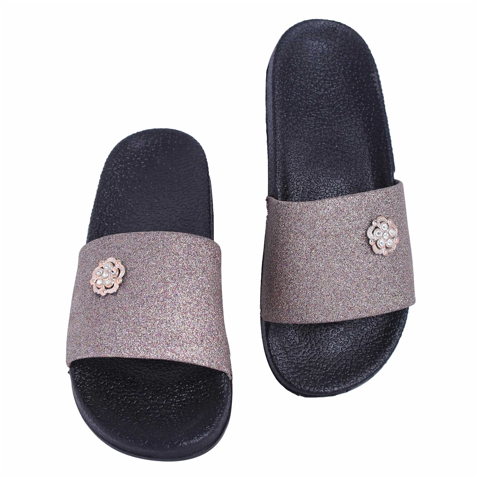 

Shoe Mate Women s Black Grey Flip Flops