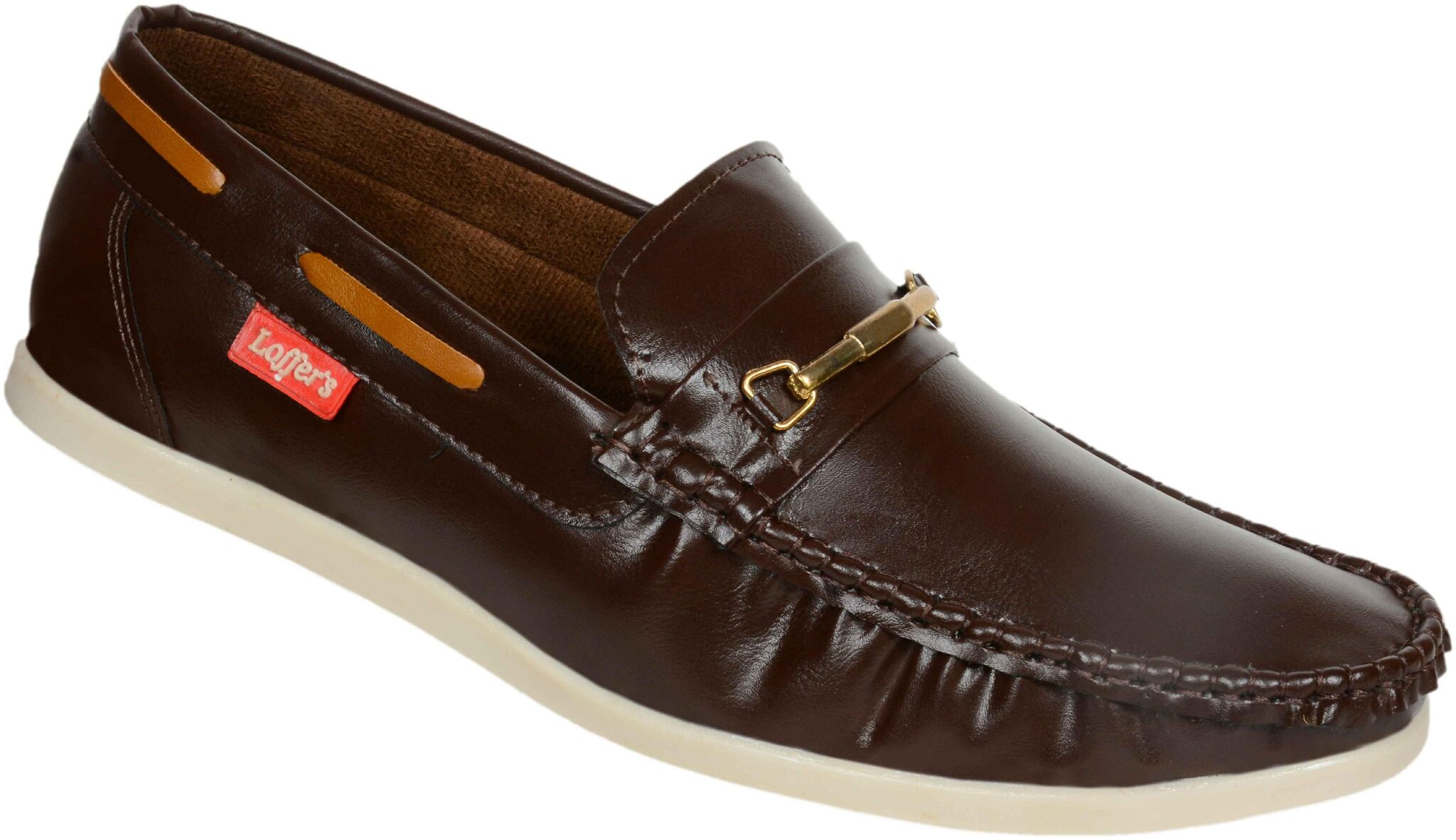 

SHOES KINGDOM Men Brown Loafers
