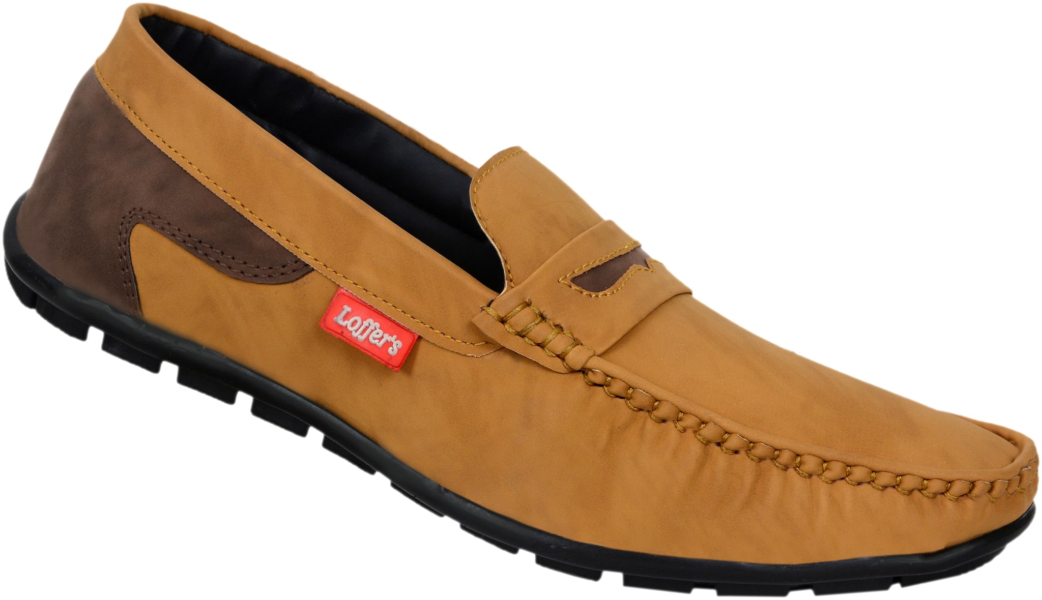 

SHOES KINGDOM Men Tan Loafers