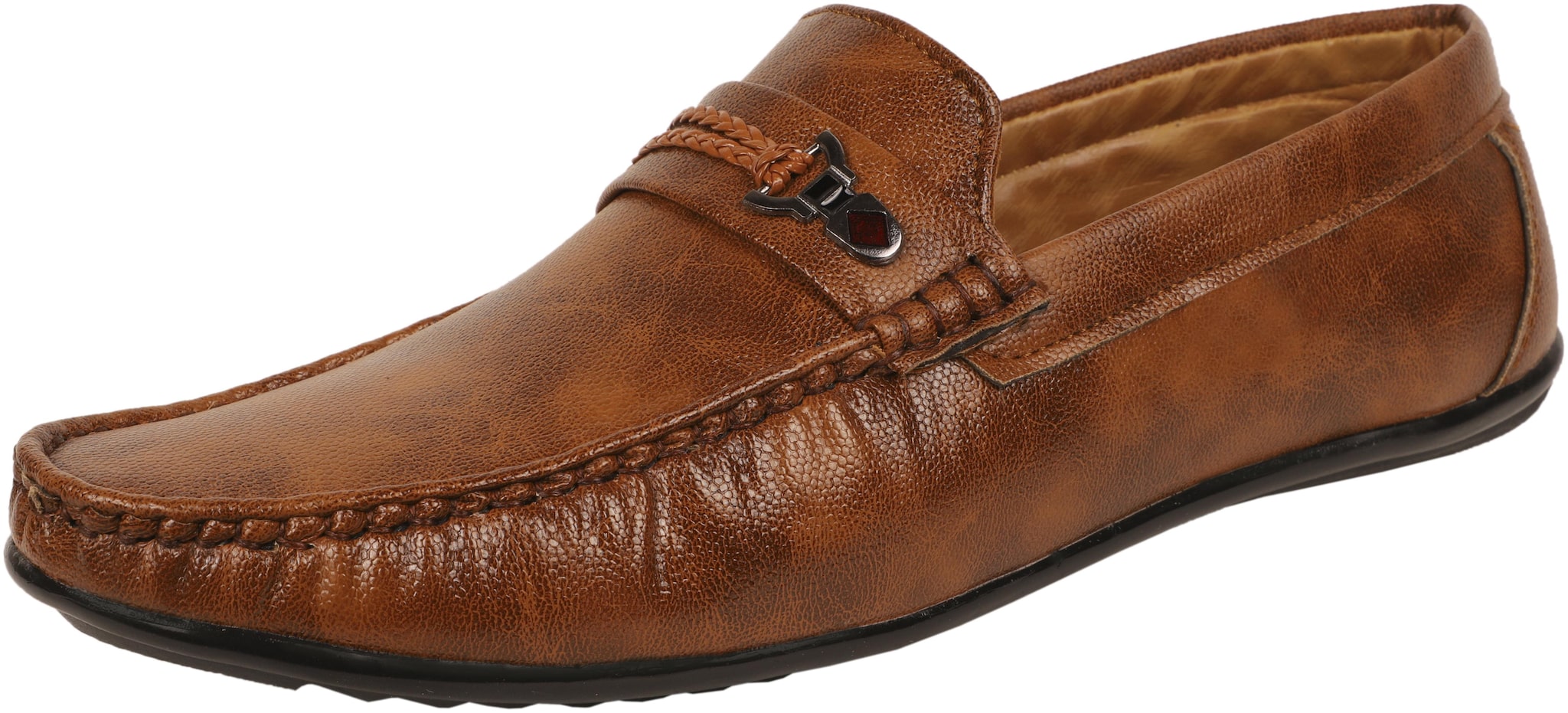 

SHOES KINGDOM Men Tan Loafers - LB725 TAN