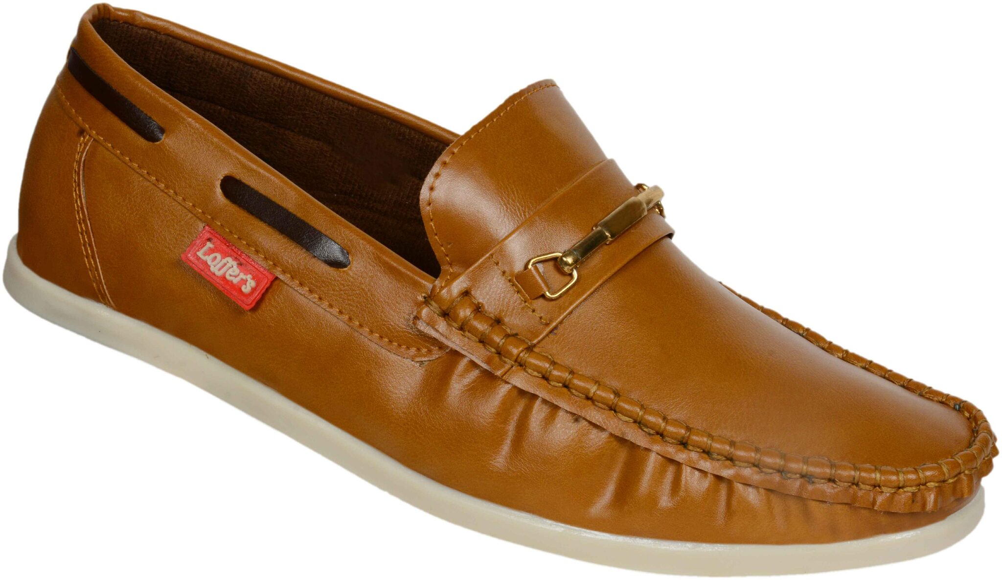 

SHOES KINGDOM Men Tan Loafers
