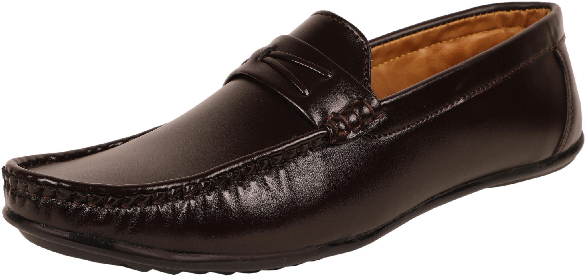 

SHOES KINGDOM Men Brown Loafers - LB726 COFFEE