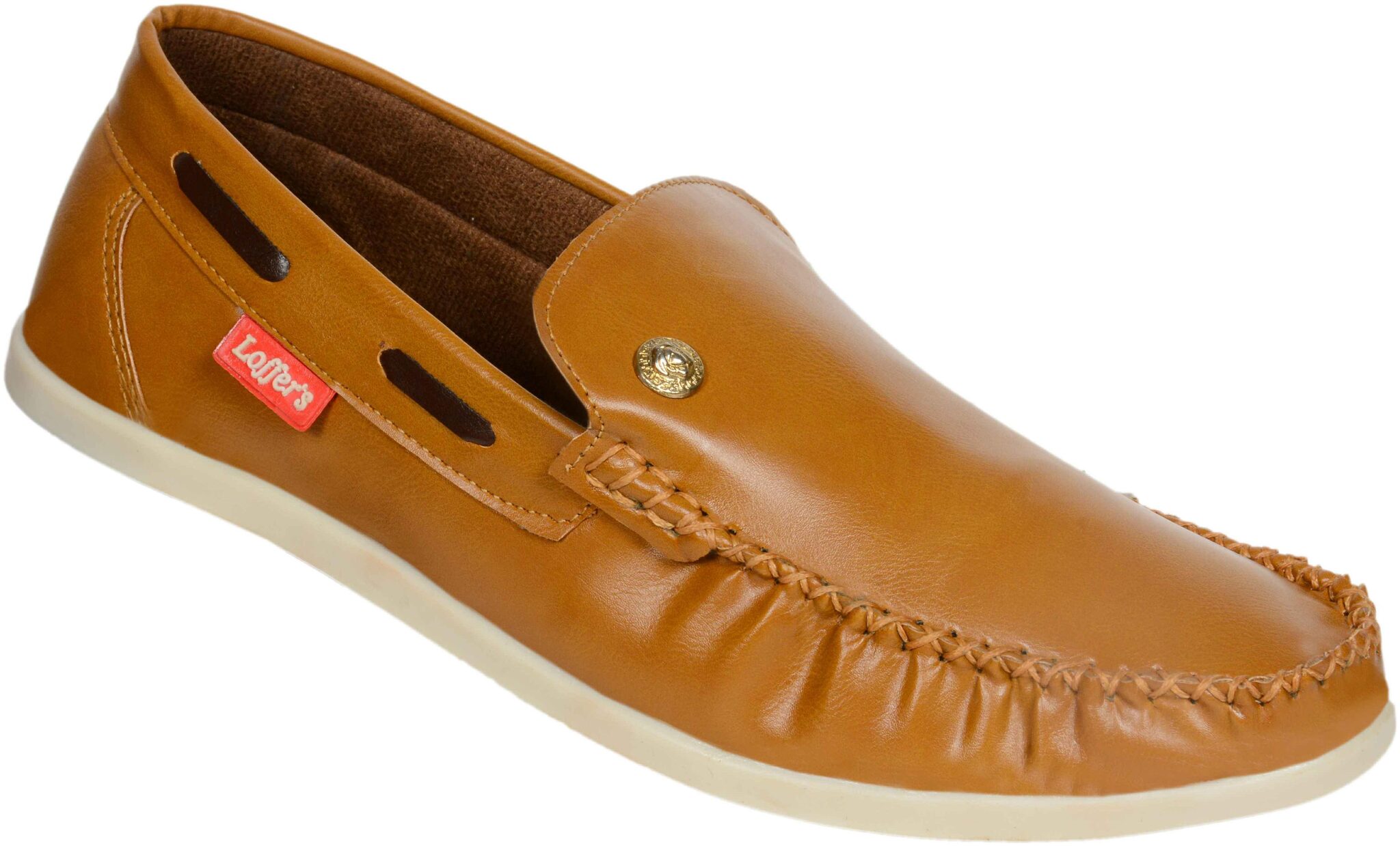 

SHOES KINGDOM Men Tan Loafers