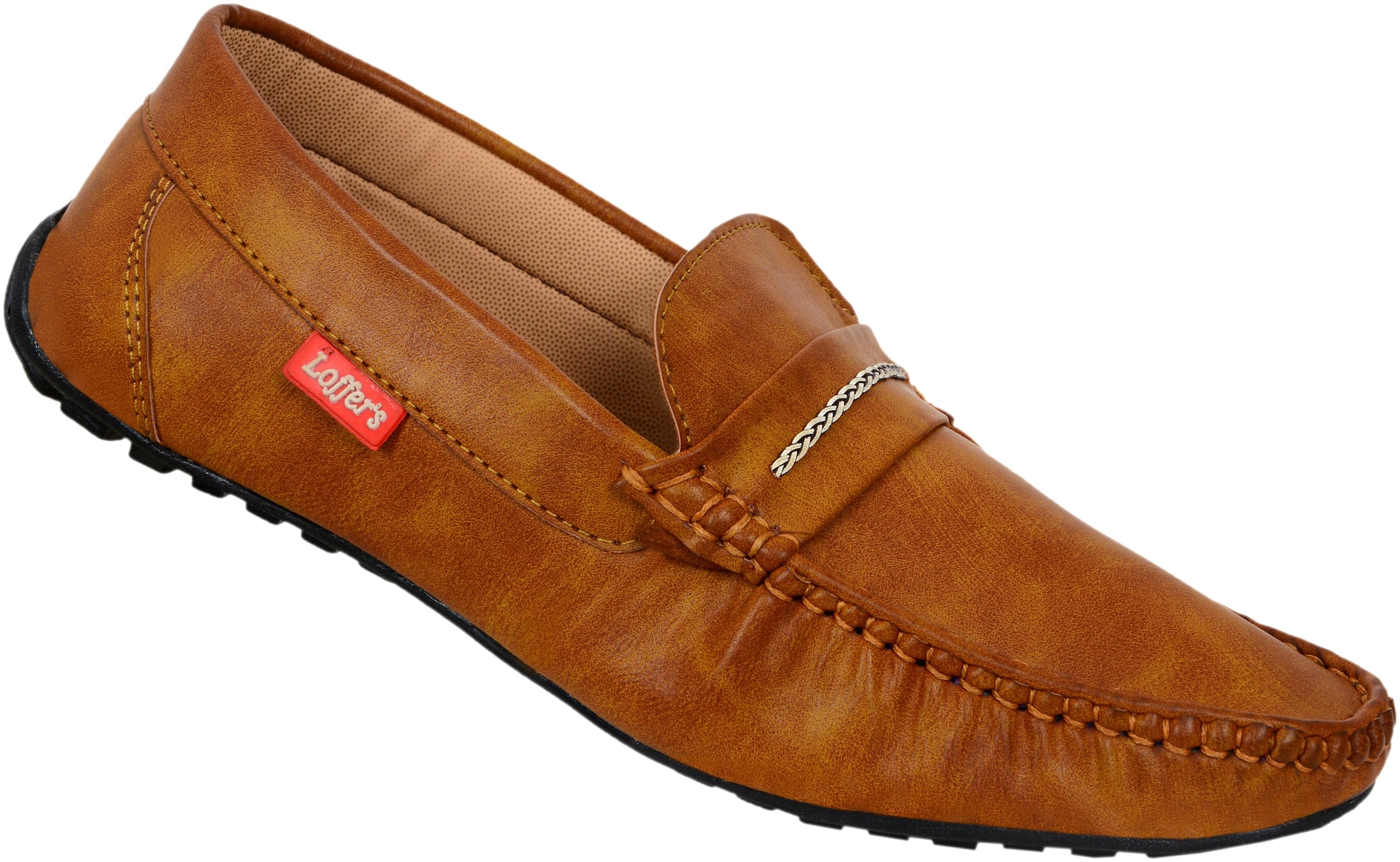 

SHOES KINGDOM Men Tan Loafers