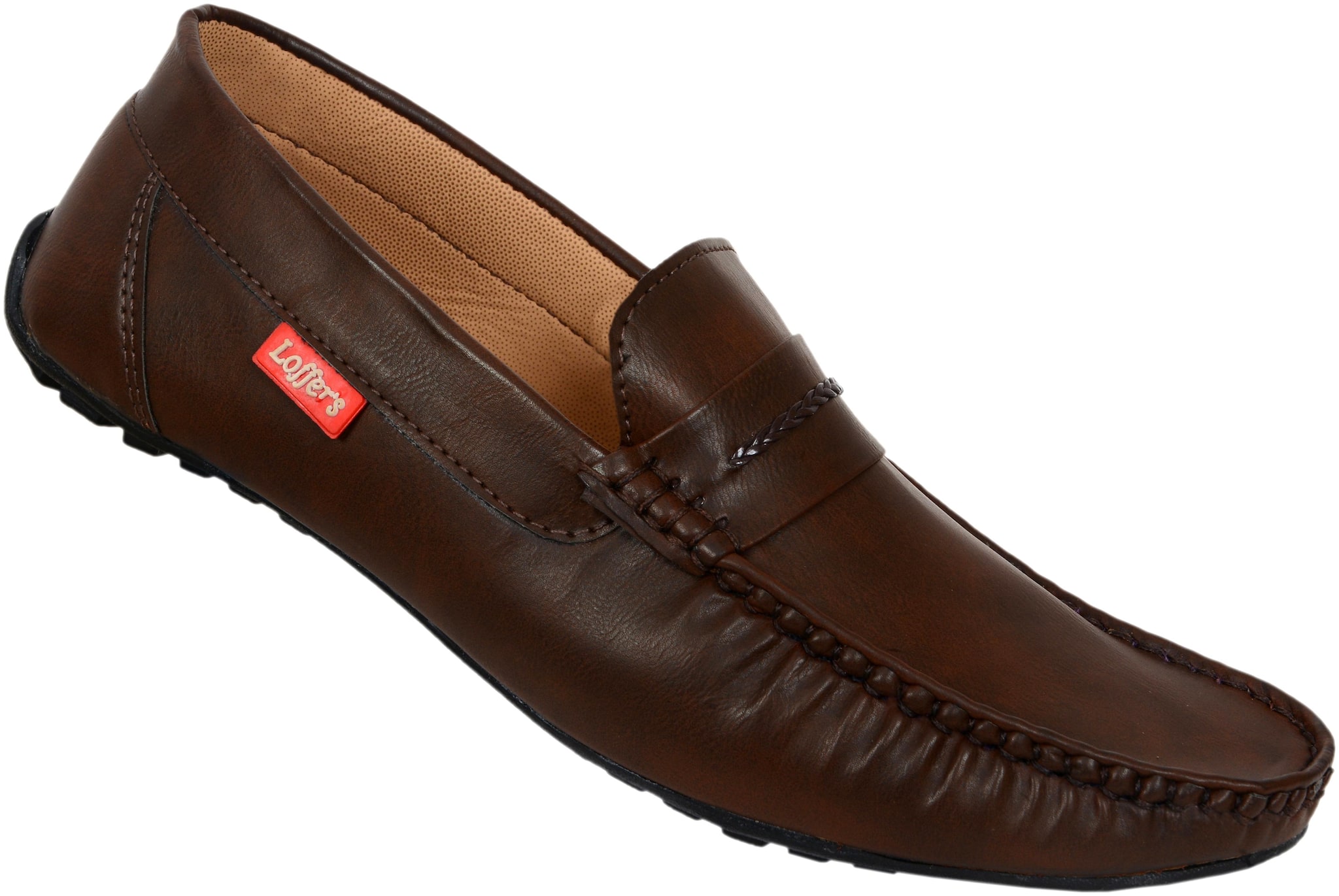 

SHOES KINGDOM Men Brown Loafers - LB791 COFFEE