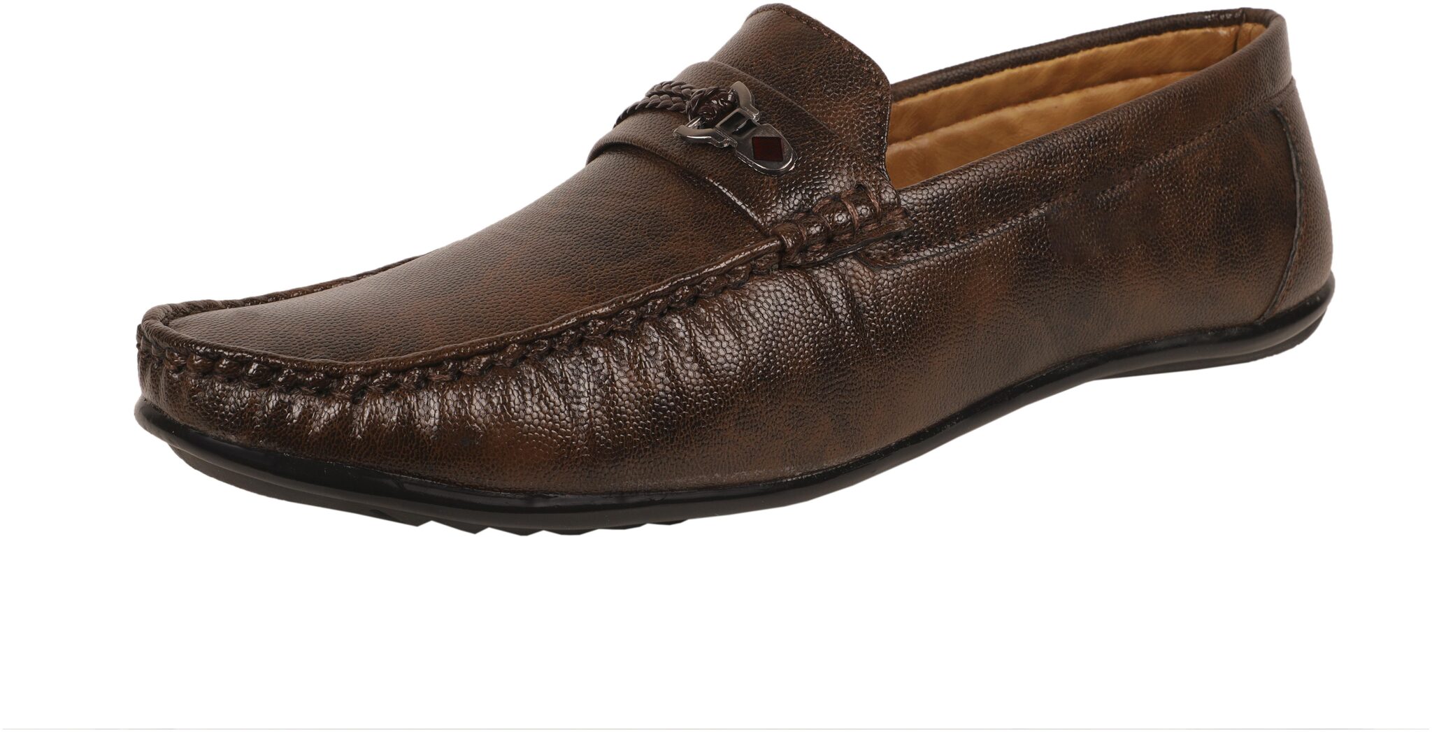 

SHOES KINGDOM Men Brown Loafers - LB725 COFFEE