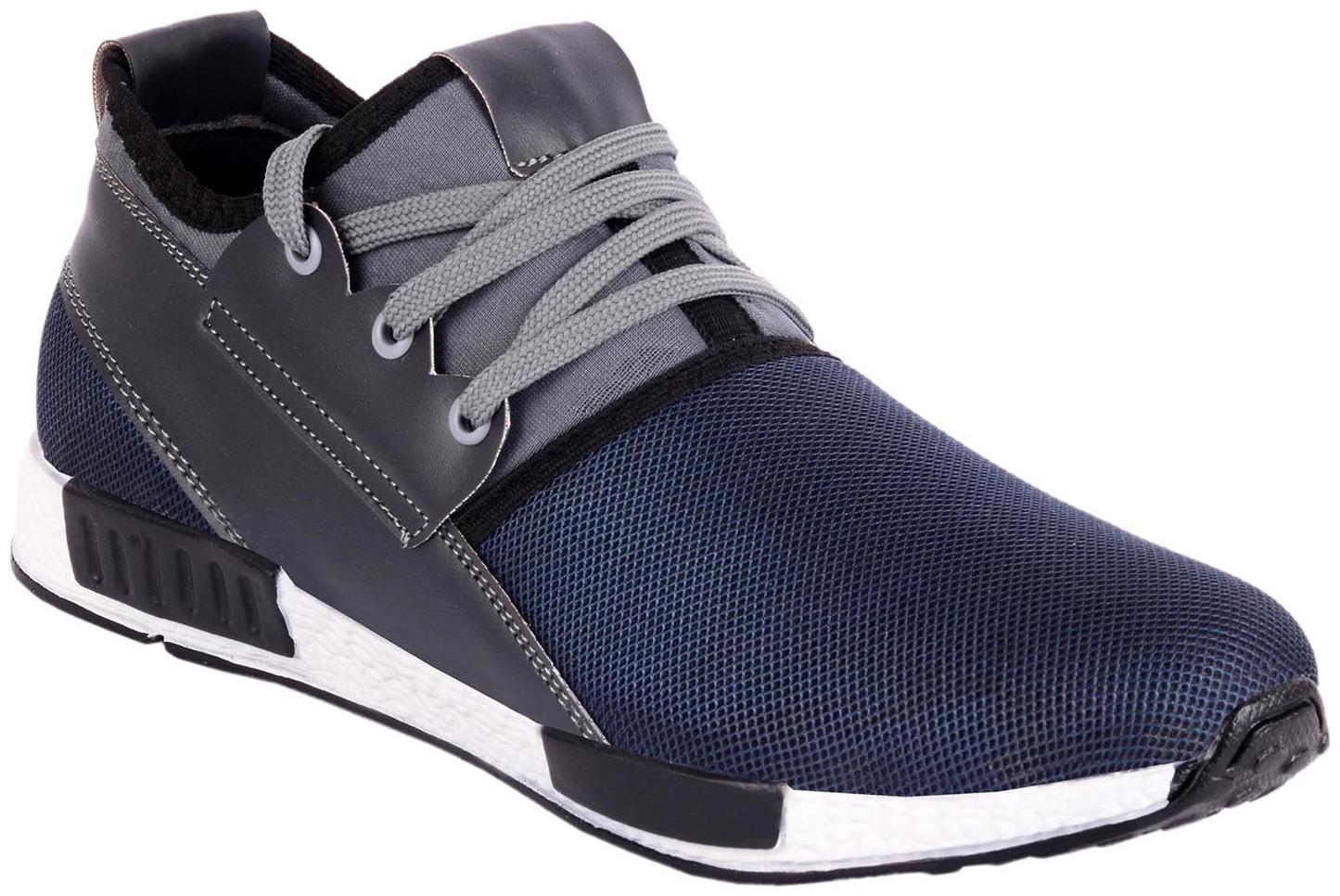 

SHOVOC Men Running Shoes ( Grey )